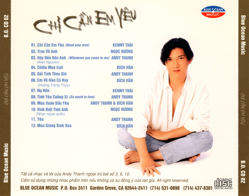Blue Ocean CD002 - Chỉ Cần Em Yêu