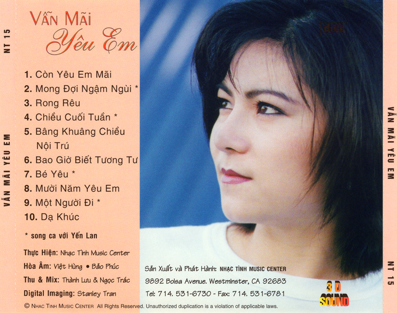Nhạc Tình CD015 - Vẫn Mãi Yêu Em - Duy Lê
