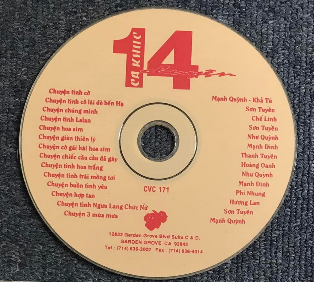 Asia CD - 14 Ca Khúc Chuyện