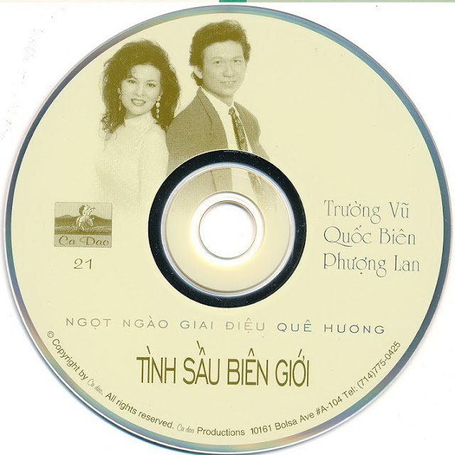 Ca Dao CD021 - Tình Sầu Biên Giới - Trường Vũ, Quốc Biên, Phượng Lan