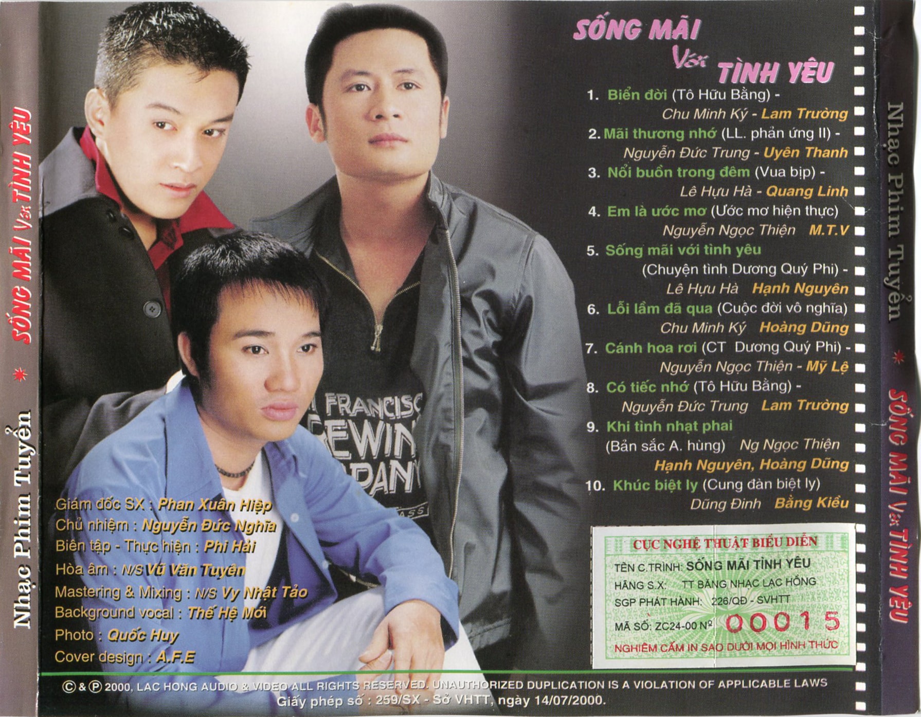 Lạc Hồng CD - Sống Mãi Với Tình Yêu