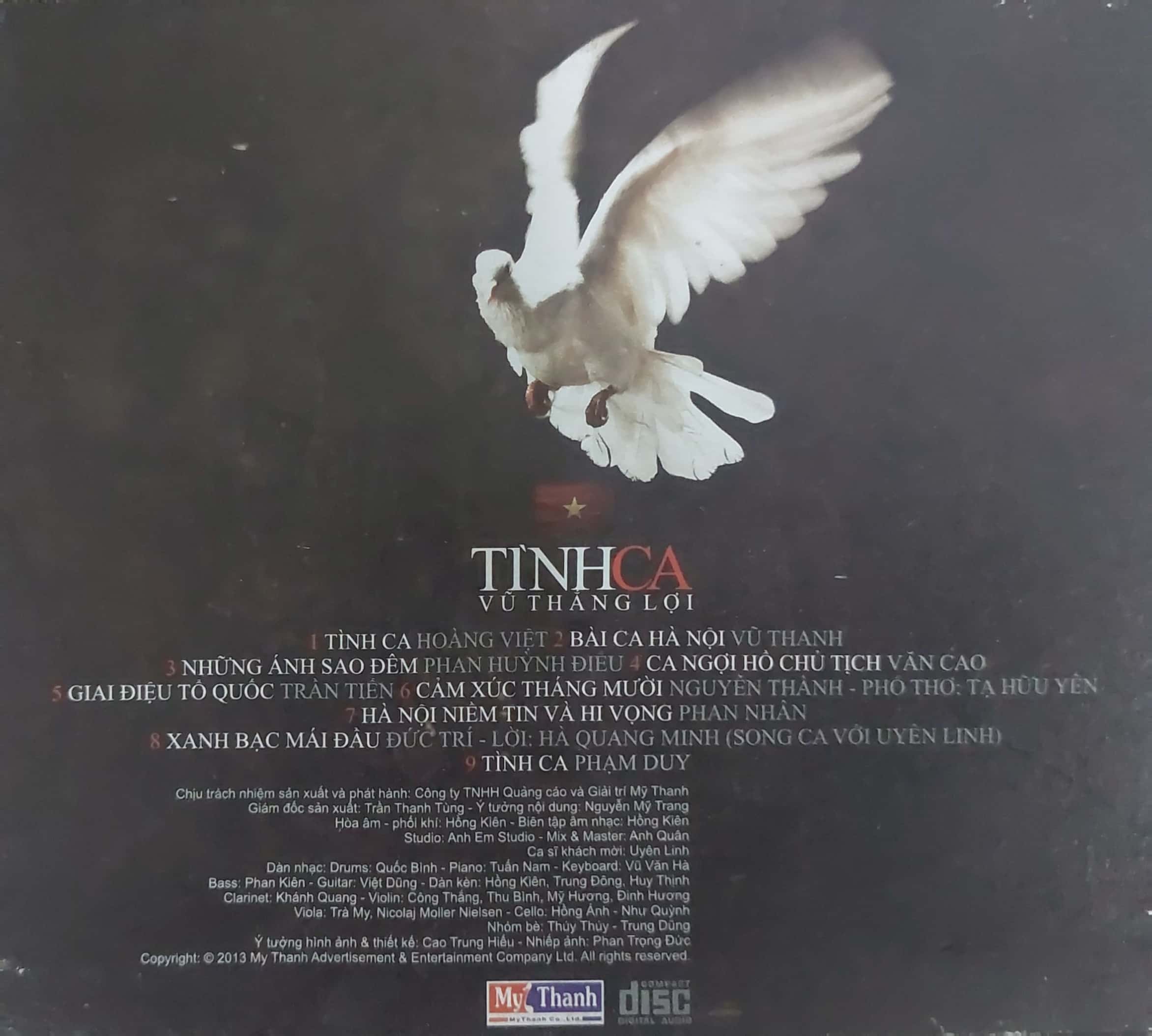 Mỹ Thanh CD - Tình Ca - Vũ Thắng Lợi