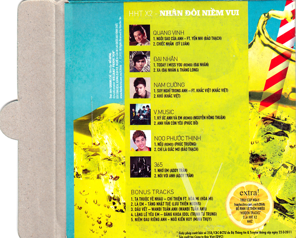 Hoa Học Trò CD -  Nhân Đôi Niềm Vui