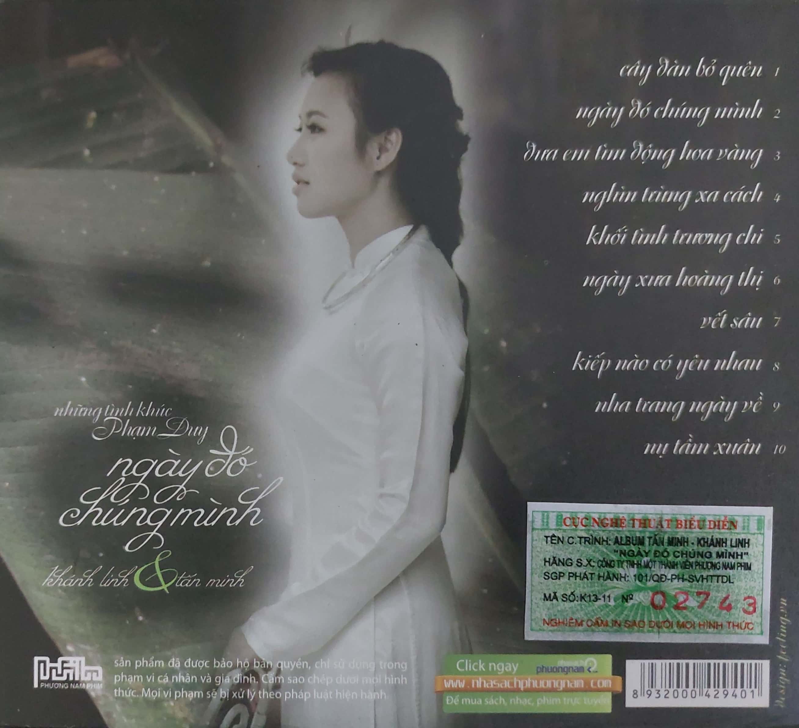 Phương Nam CD - Ngày Đó Chúng Minh - Tấn Minh & Khánh Linh