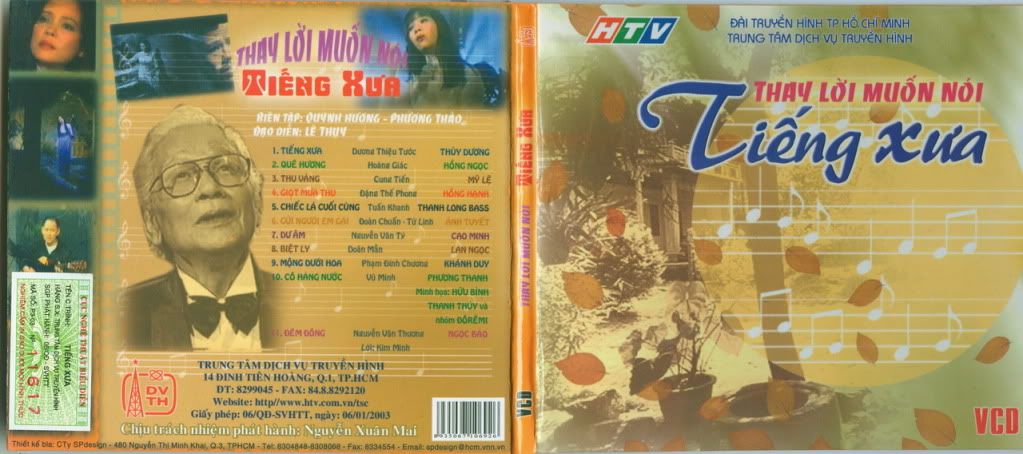 HTV Video - Thay Lời Muốn Nói - Tiếng Xưa