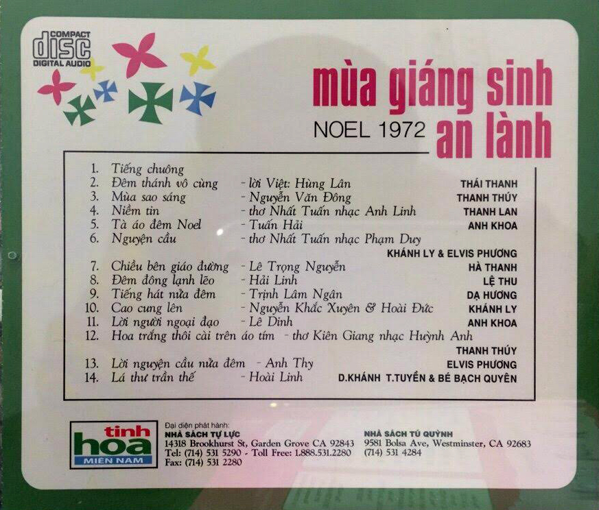 Tinh Hoa Miền Nam CD - Mùa Giáng Sinh An Lành