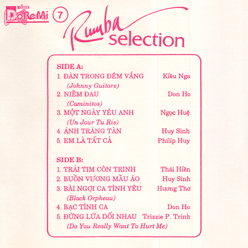 Tape Doremi 7 - Rumba Selection