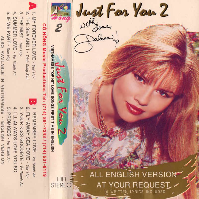 Tape Cỏ Hồng 2 - Just For You 2 - Dalena