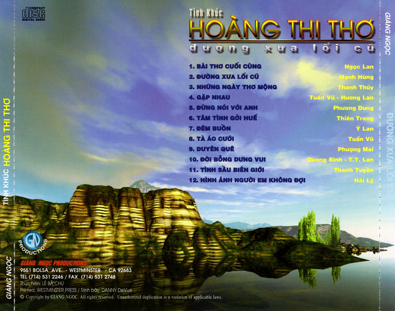 Giáng Ngọc CD - Đường Xưa Lối Cũ