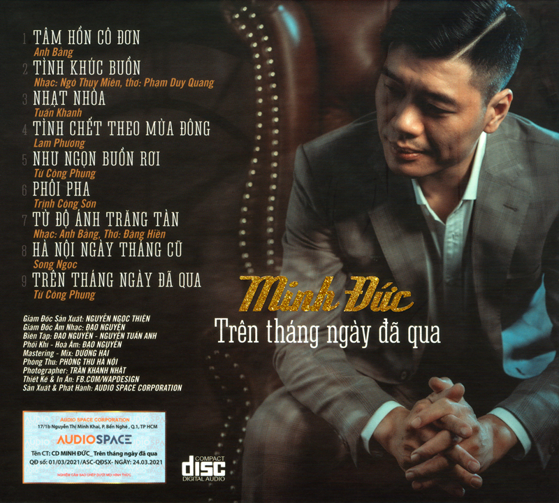 Audio Space CD - Trên Tháng Ngày Đã Qua - Minh Đức