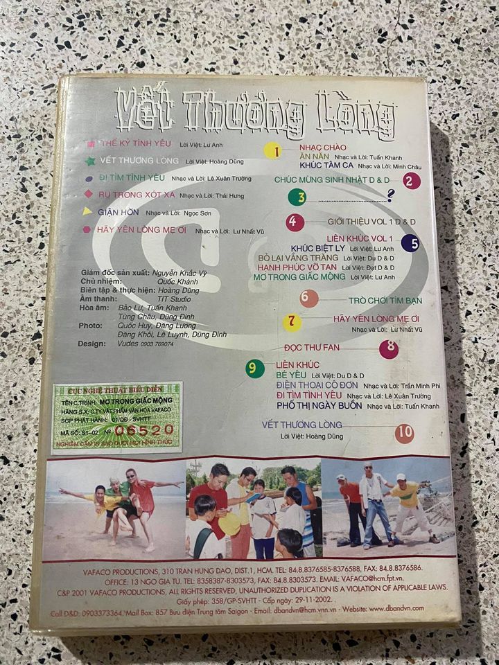 Vafaco CD - Vết Thương Lòng - Nhóm D&D