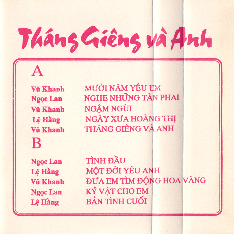 Tape Người Đẹp Bình Dương 27 - Tháng Giêng Và Anh