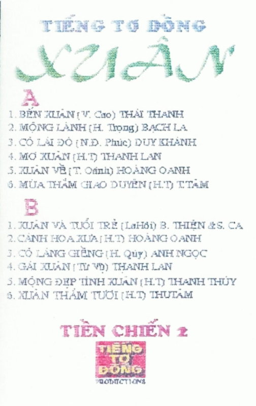 Tiếng Tơ Đồng - Xuân Tiền Chiến 2