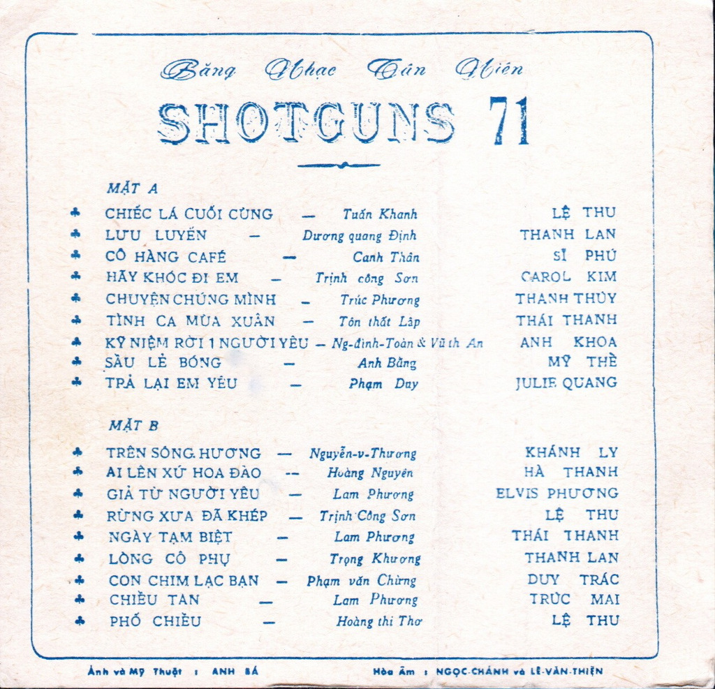 Tape Shotguns 13 - Tân Niên 71