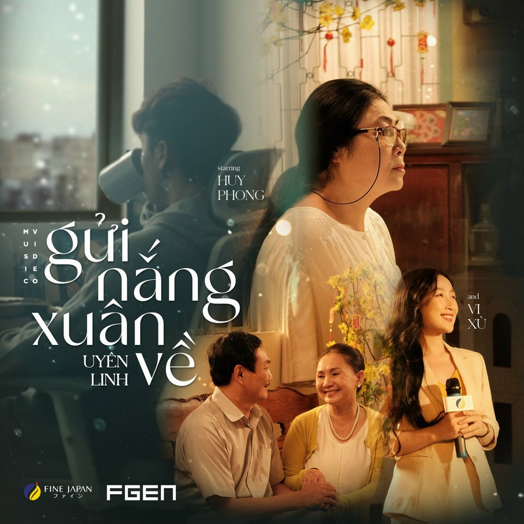 Uyên Linh - Gửi Nắng Xuân Về - Single (2022)
