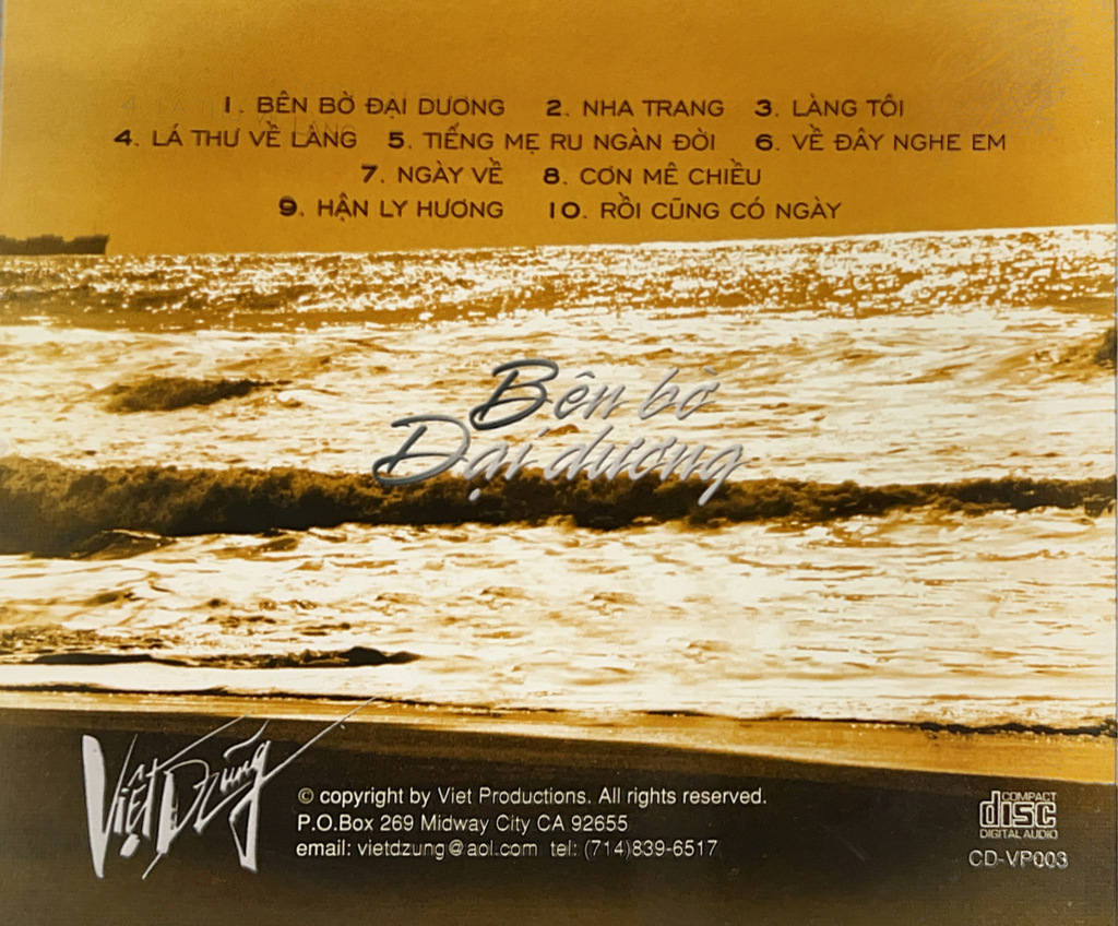 Việt Production CD03 - Bên Bờ Đại Dương - Việt Dzũng