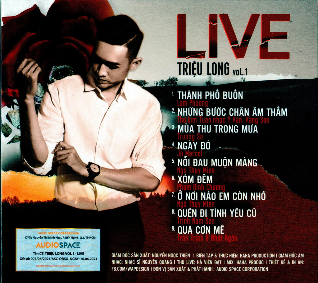 Audio Space CD - Triệu Long Vol 1