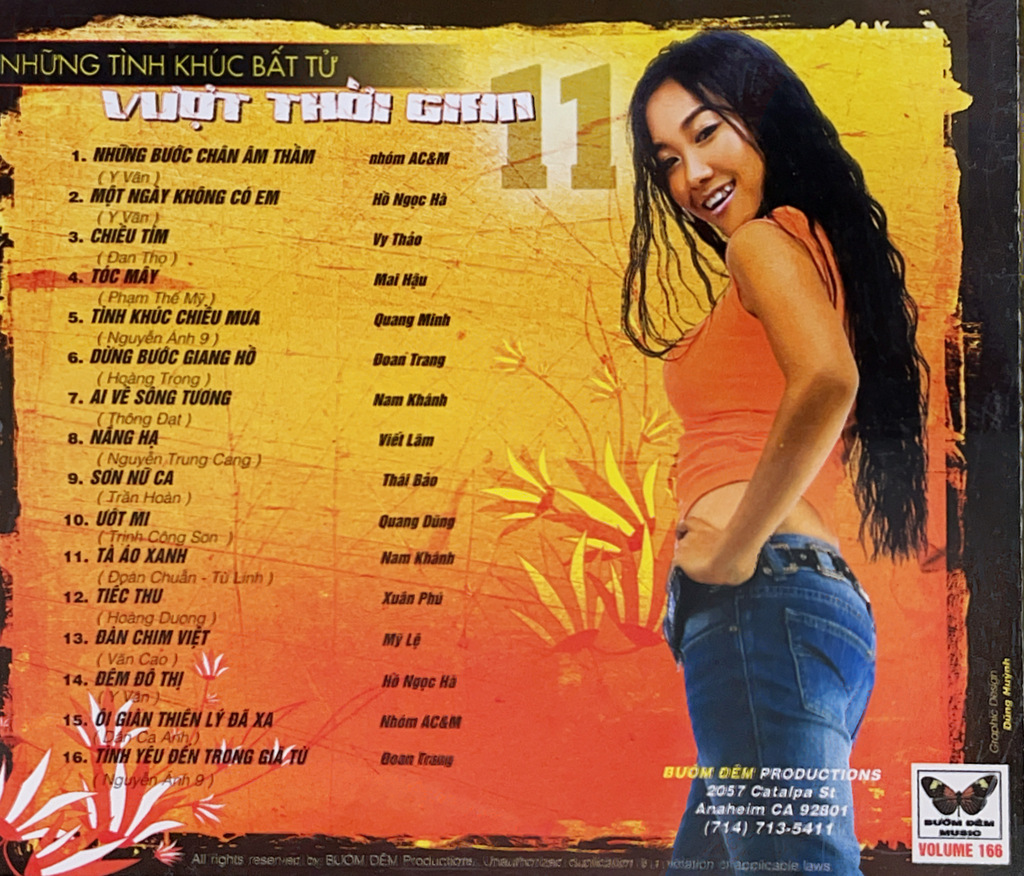 Bướm Đêm CD166 - Những Tình Khúc Bất Tử Vượt Thời Gian 11 - Một Ngày Không Có Em