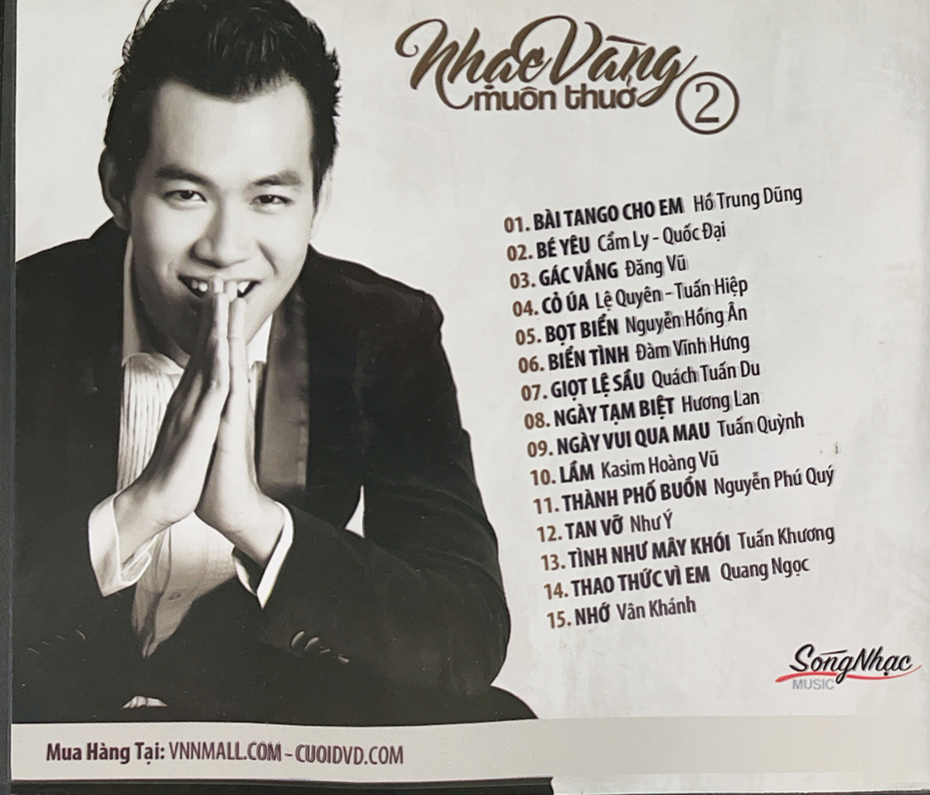 Sóng Nhạc CD - Nhạc Vàng Muôn Thưở 2 - Tình Ca Lam Phương