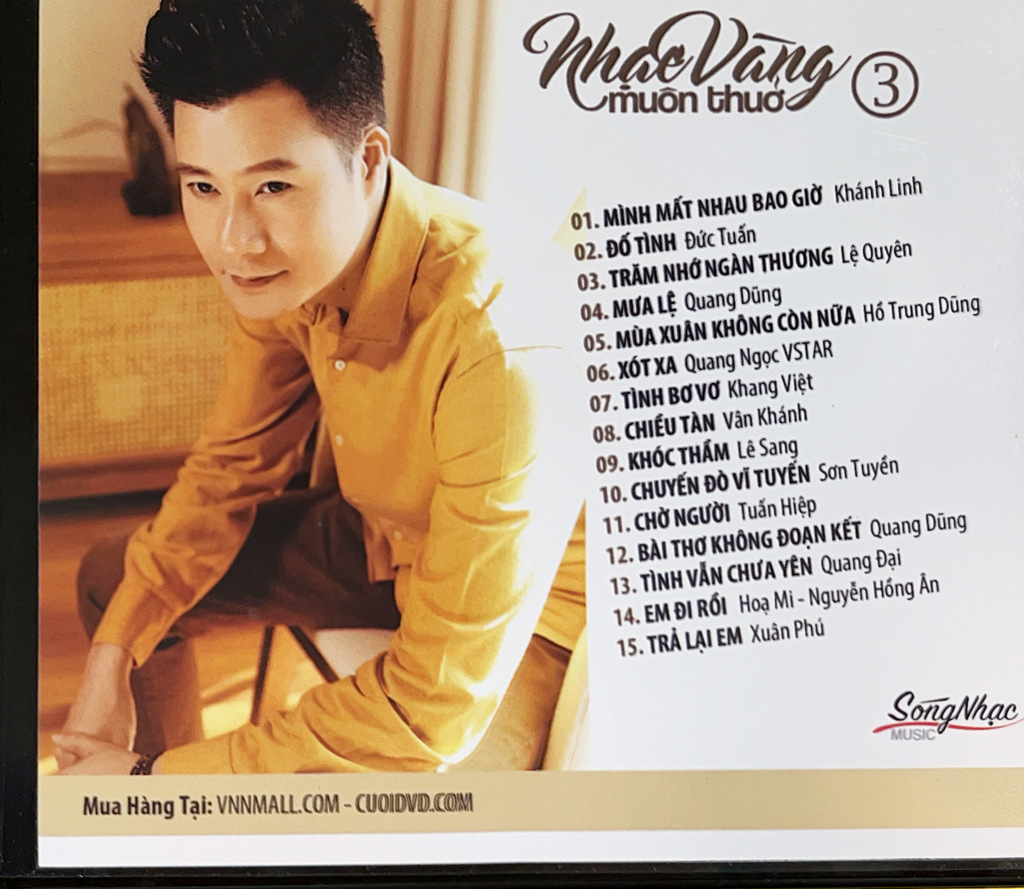 Sóng Nhạc CD - Nhạc Vàng Muôn Thưở 3 - Tình Ca Lam Phương