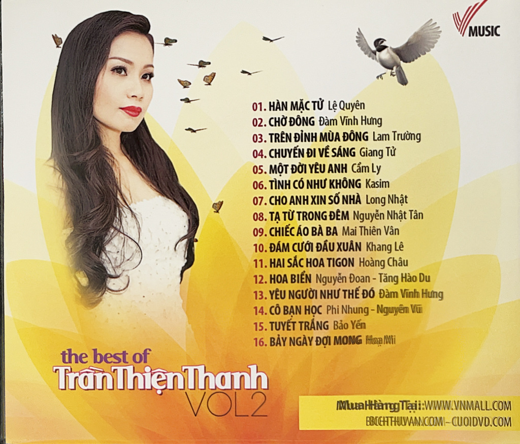 VMusic CD -  The Best Of Trần Thiện Thanh Vol 2