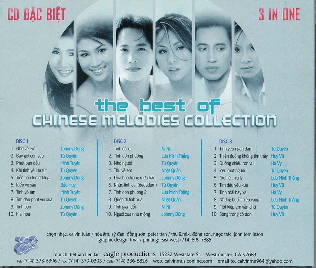 Eagle Box CD - The Best Of Chinese Melodies Collection