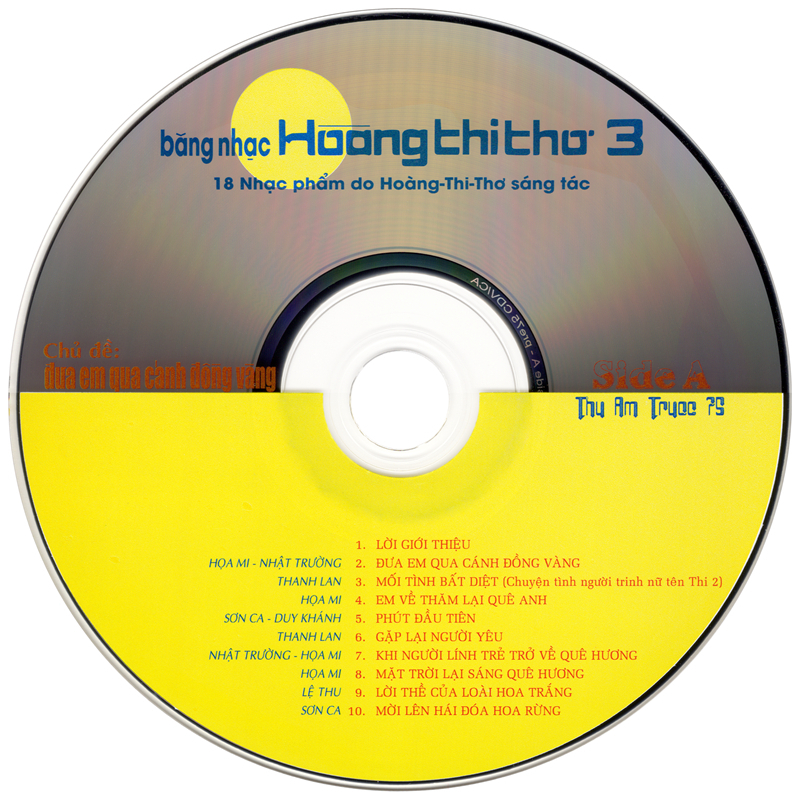 Băng Nhạc Hoàng Thi Thơ 3 - Đưa Em Qua Cánh Đồng Vàng