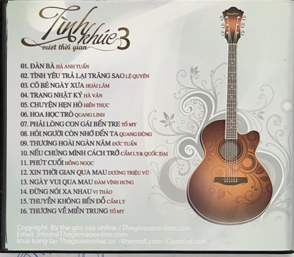TVCD 104 - Tình Khúc Vượt Thời Gian 3 - Thương Về Miền Trung