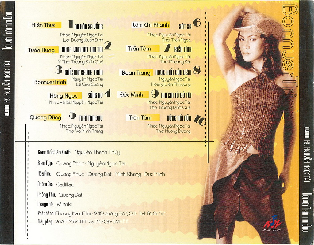Music Fan CD - Nói Với Trái Tim Đau