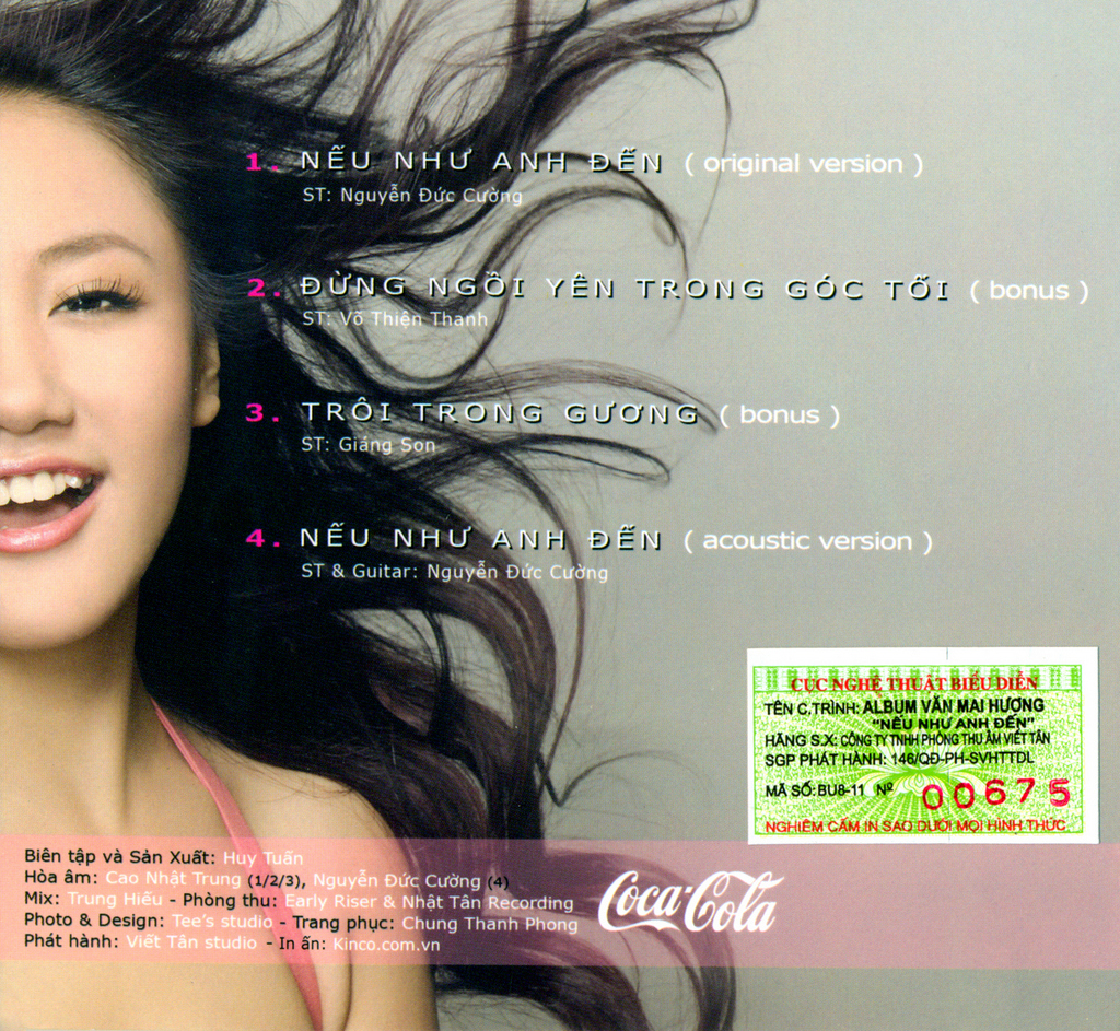 Viết Tân CD - Nếu Như Anh Đến - Văn Mai Hương