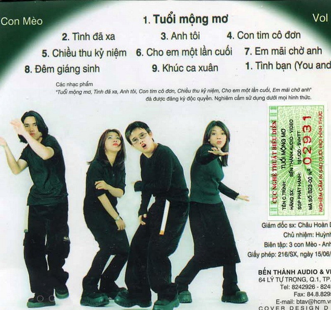 Bến Thành CD - Tuổi Mộng Mơ - 3 Con Mèo