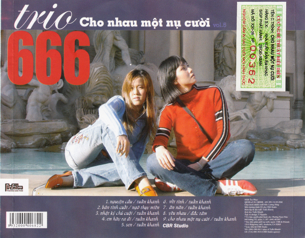 Dihavina CD - Cho Nhau Một Nụ Cười - Trio 666