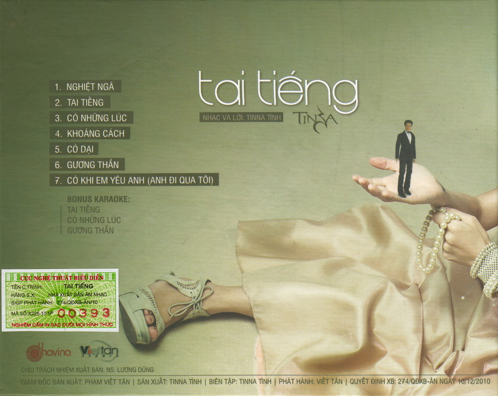 Dihavina CD - Tai Tiếng - Tinna Tình