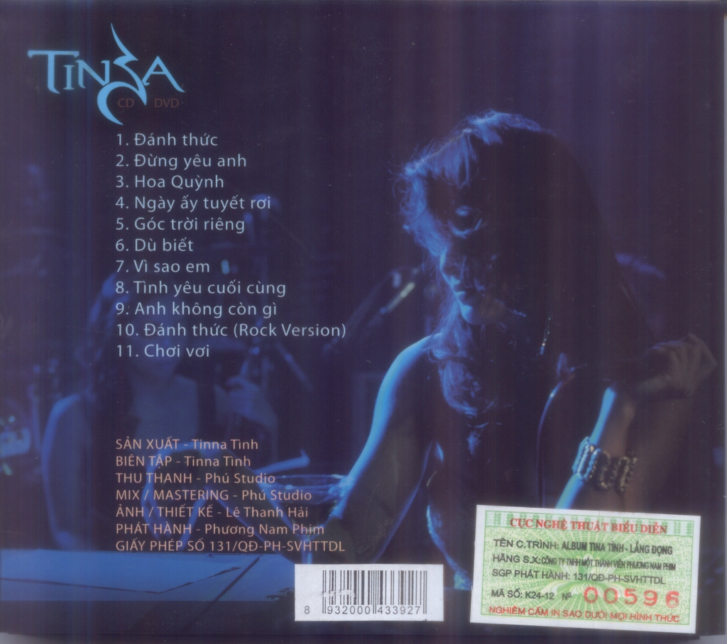 Phương Nam CD - Lắng Đọng - Tinna Tình