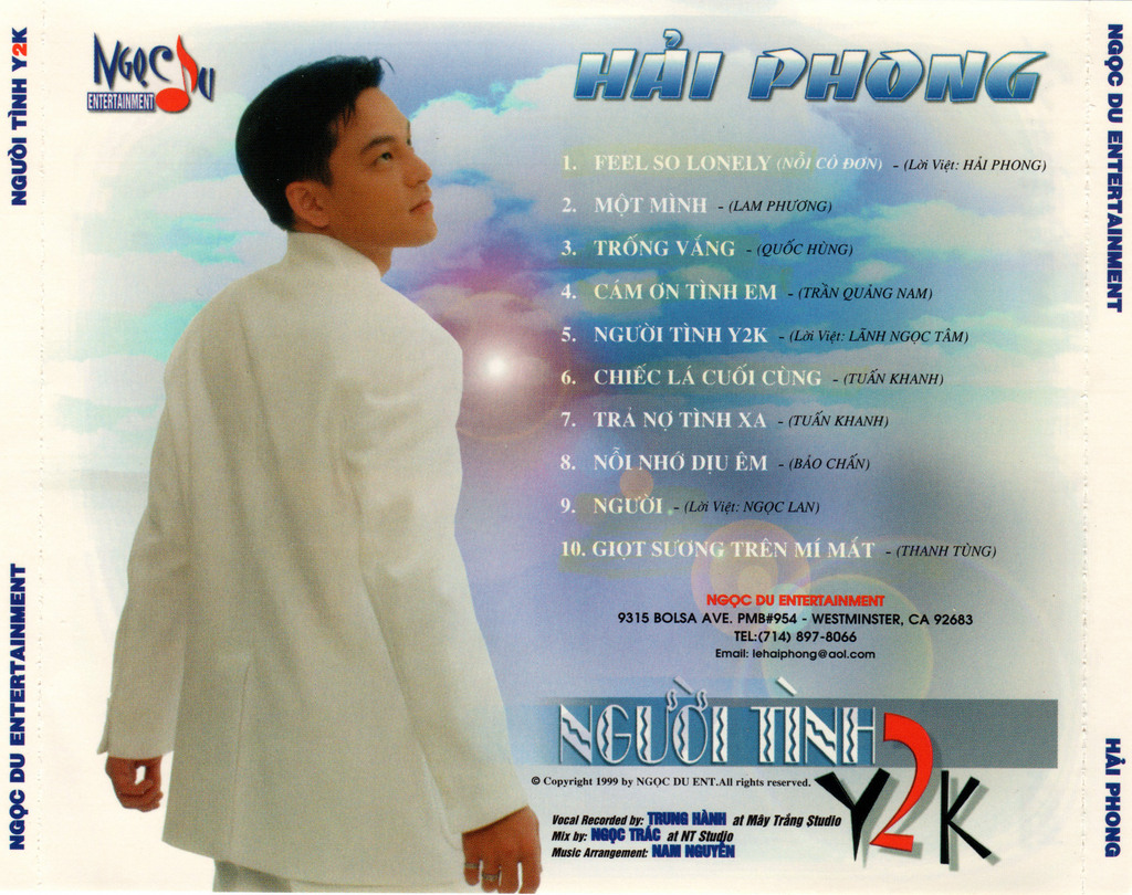 Ngọc Du CD - Người Tình Y2K - Hải Phong