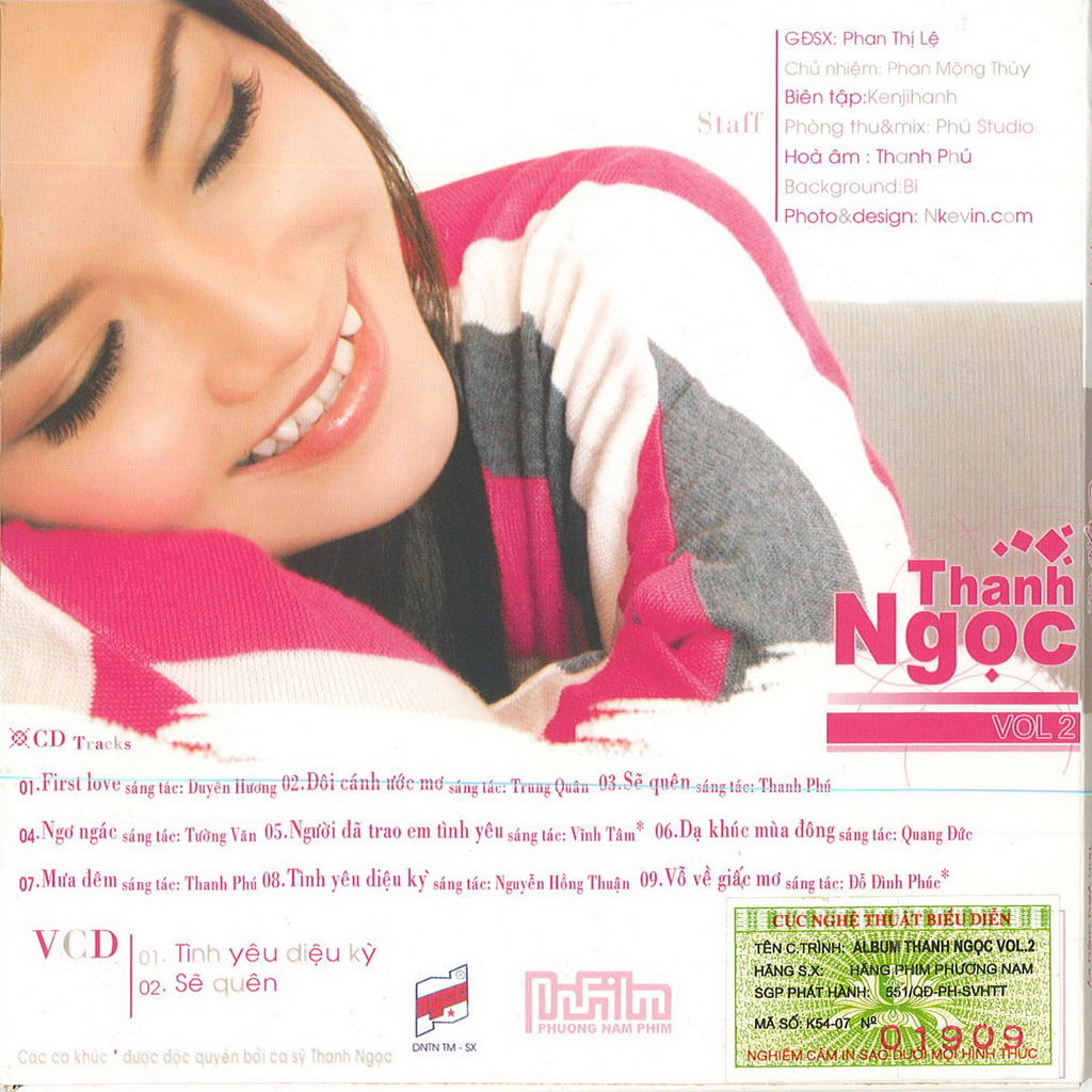 Phương Nam CD - Tình Yêu Diệu Kỳ - Thanh Ngọc