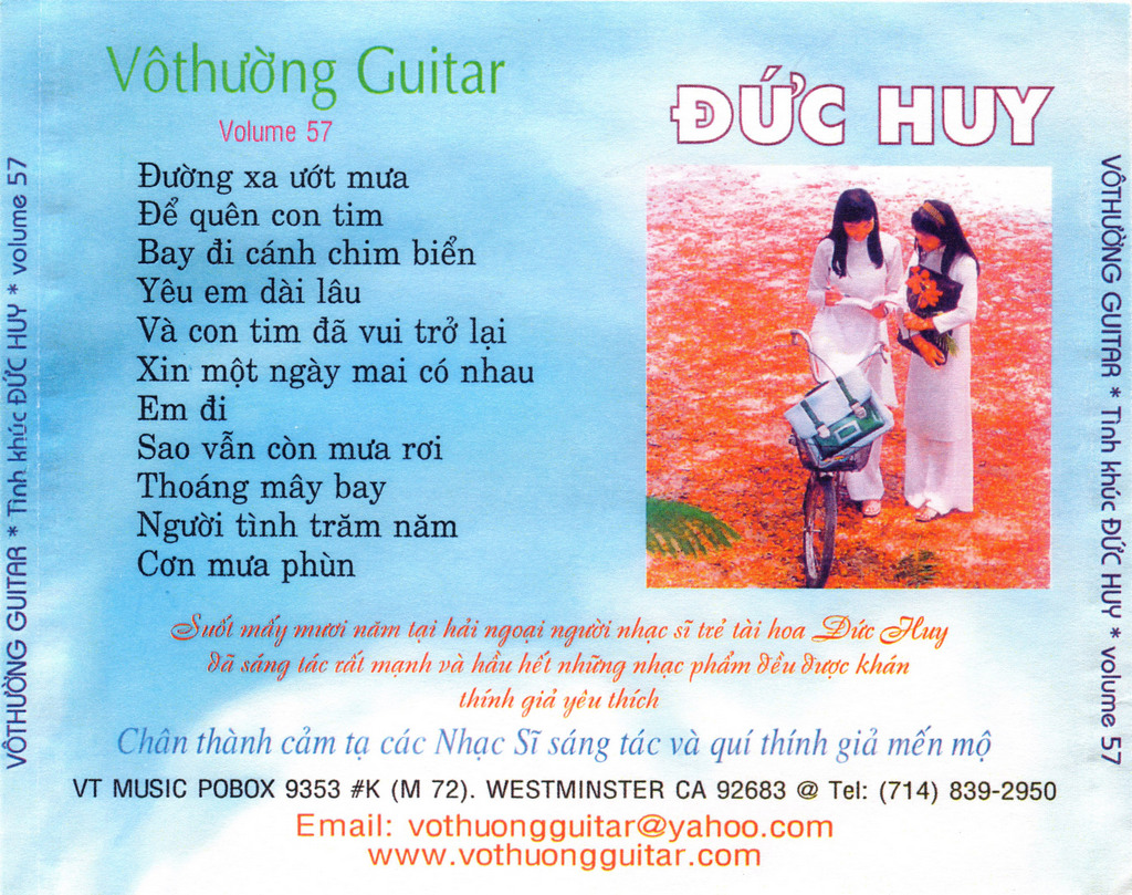 Vô Thường CD57 - Tình Khúc Đức Huy