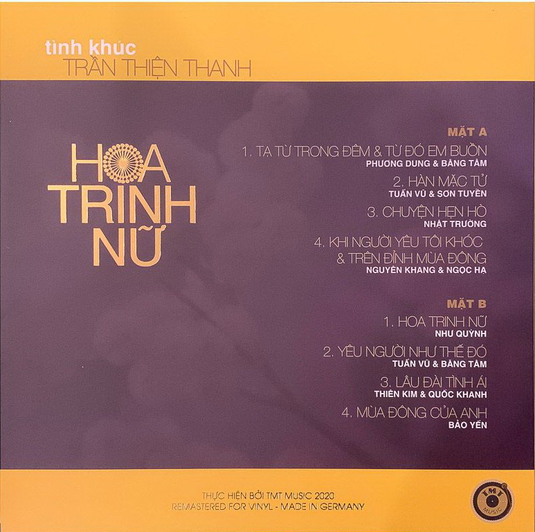 Hoa Trinh Nữ - Tình Khúc Trần Thiện Thanh