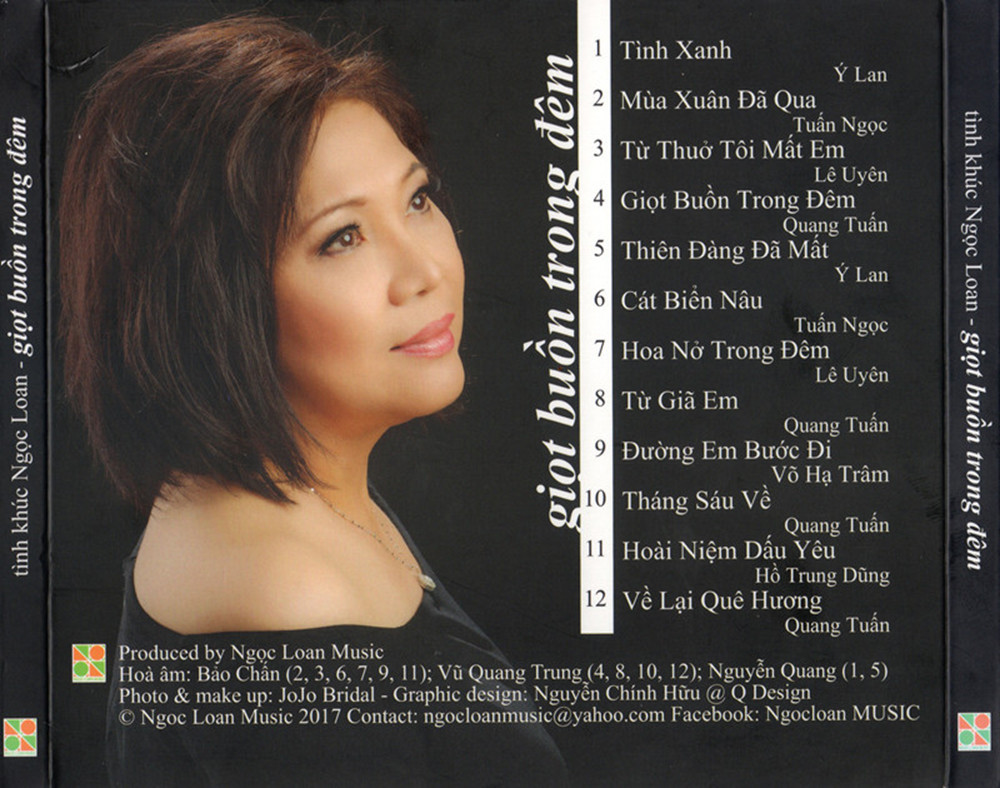 Ngọc Loan Music CD - Giọt Buồn Trong Đêm