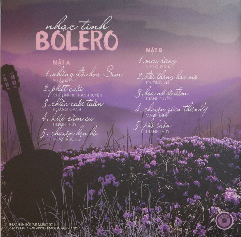 TMT CD - Nhạc Tình Bolero 1