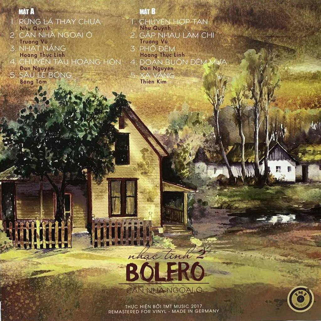 TMT CD - Nhạc Tình Bolero 2 - Căn Nhà Ngoại Ô