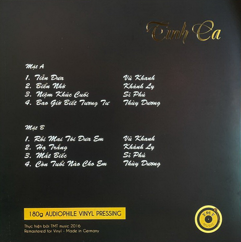 TMT CD - Tình Ca