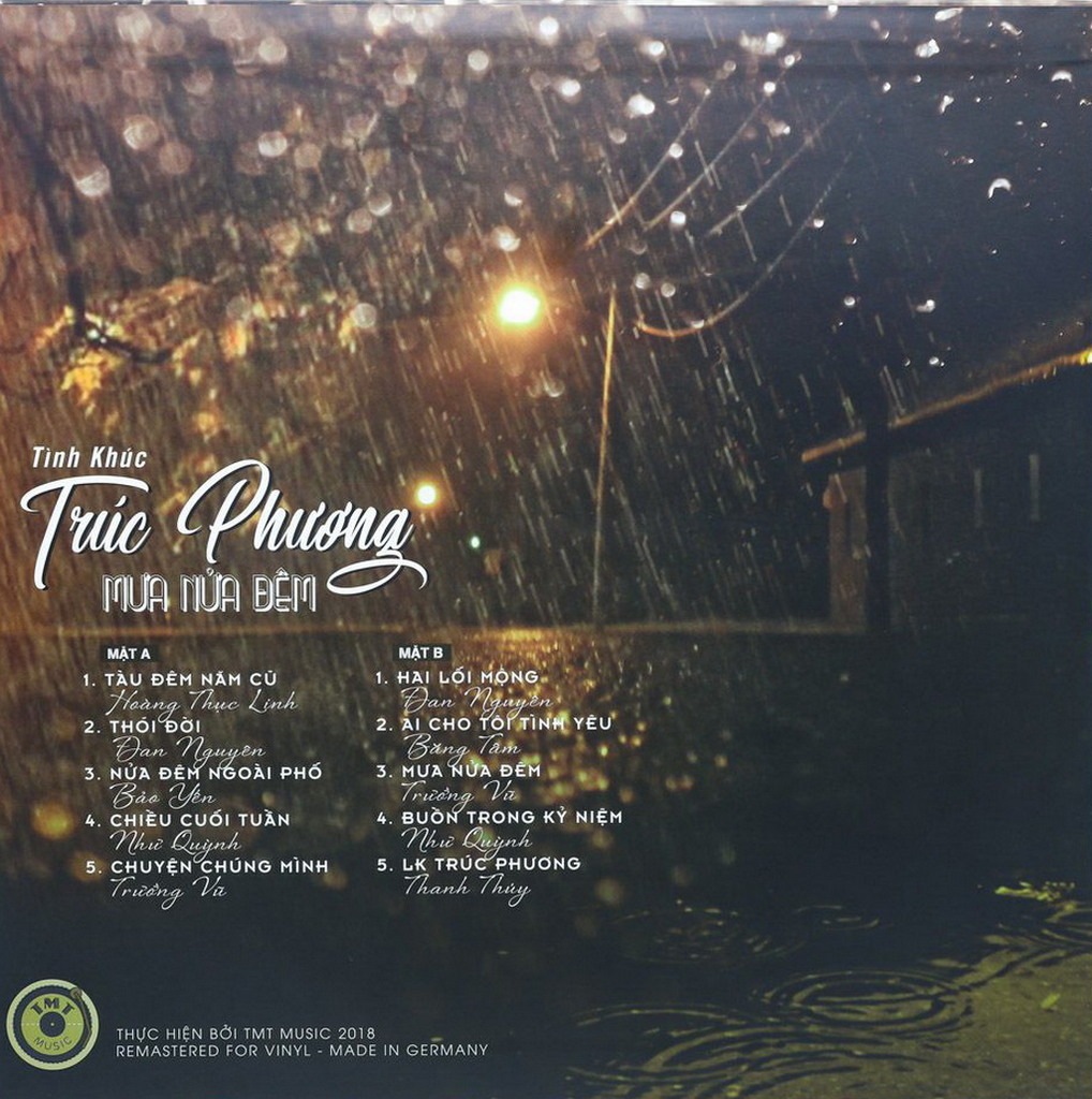 TMT CD - Tình Khúc Trúc Phương - Mưa Nửa Đêm
