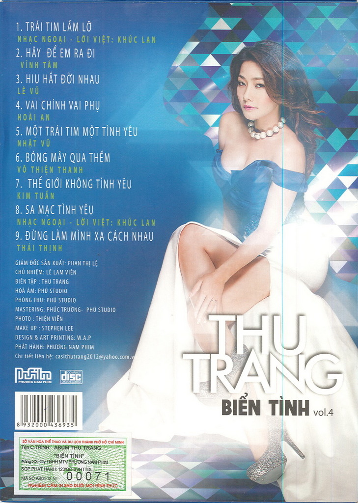 Phương Nam CD - Biển Tình - Thu Trang