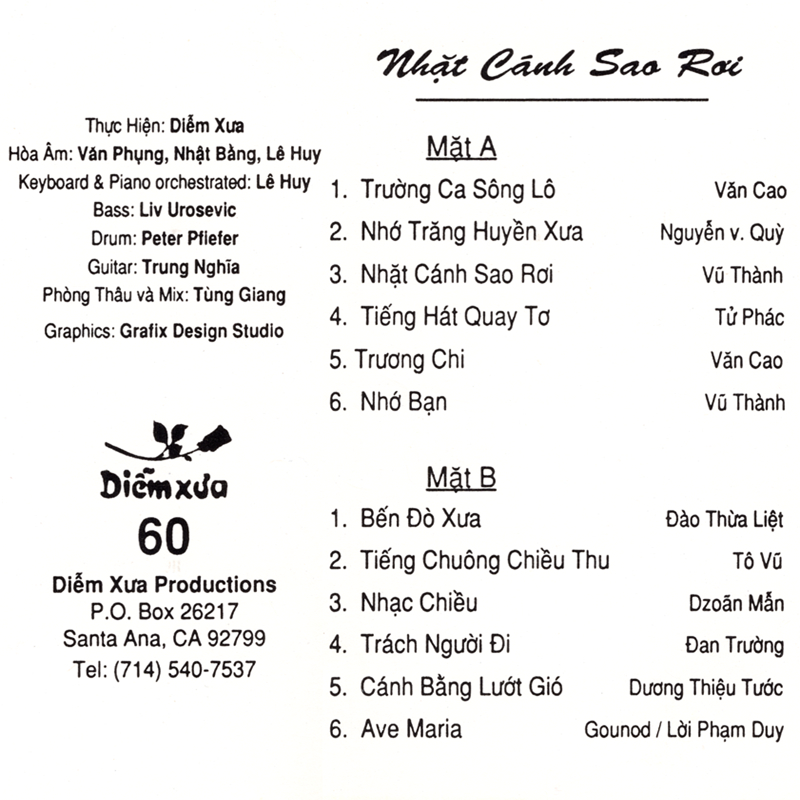 Tape Diễm Xưa 60 - Nhặt Cánh Sao Rơi - Mai Hương