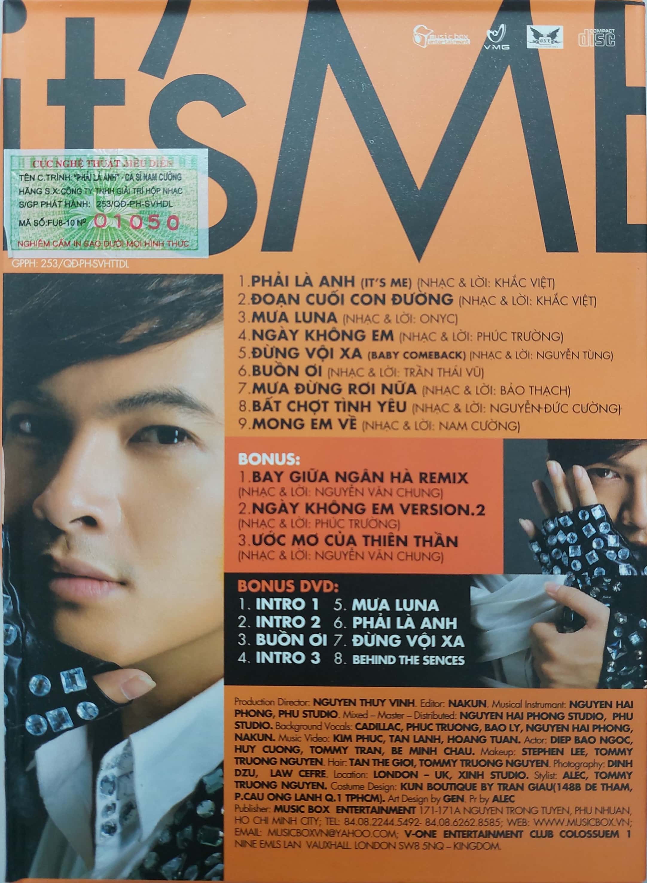 Music Box CD - Phải Là Anh - Nam Cường