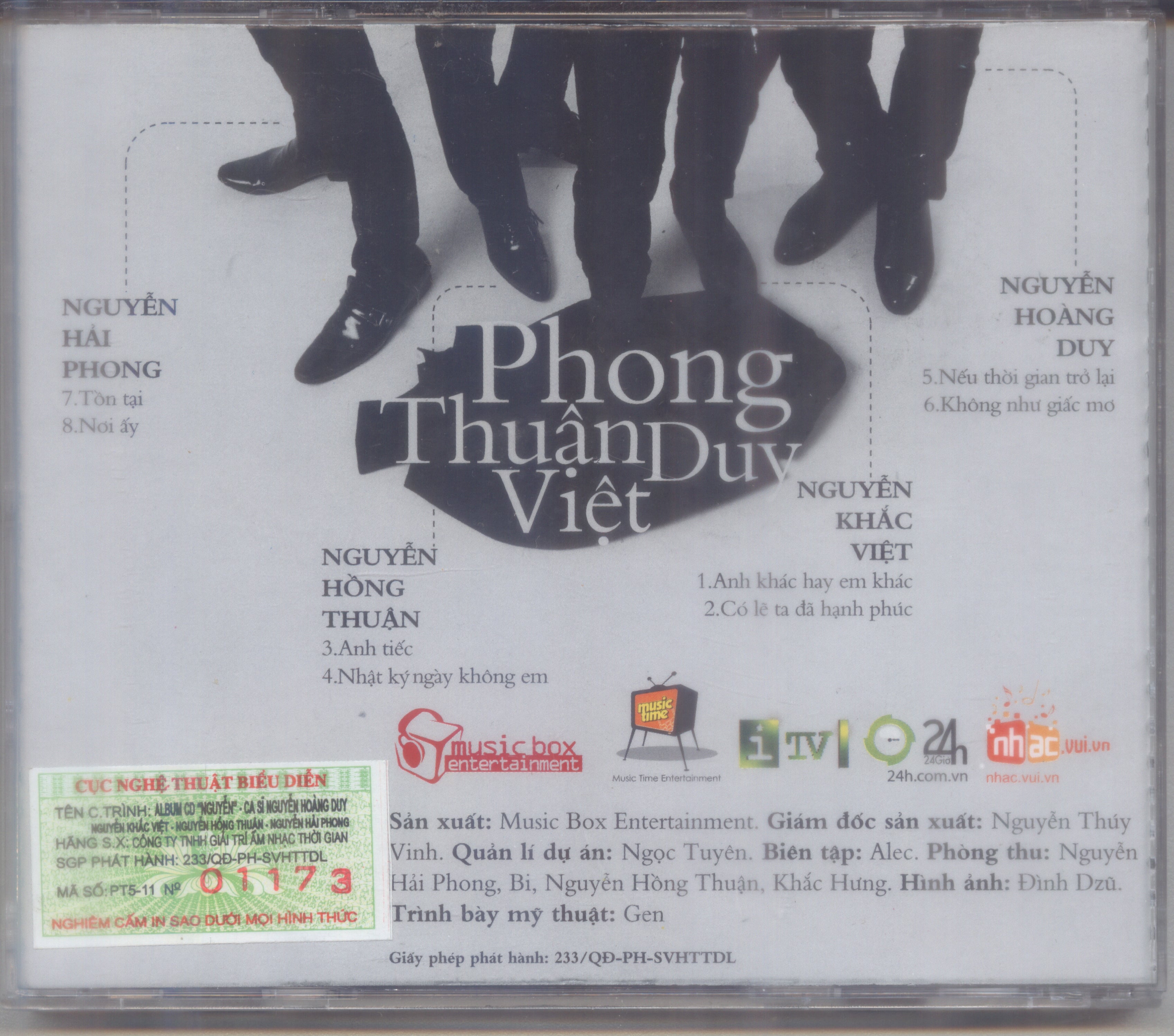 Music Time CD - Nguyễn (2011)