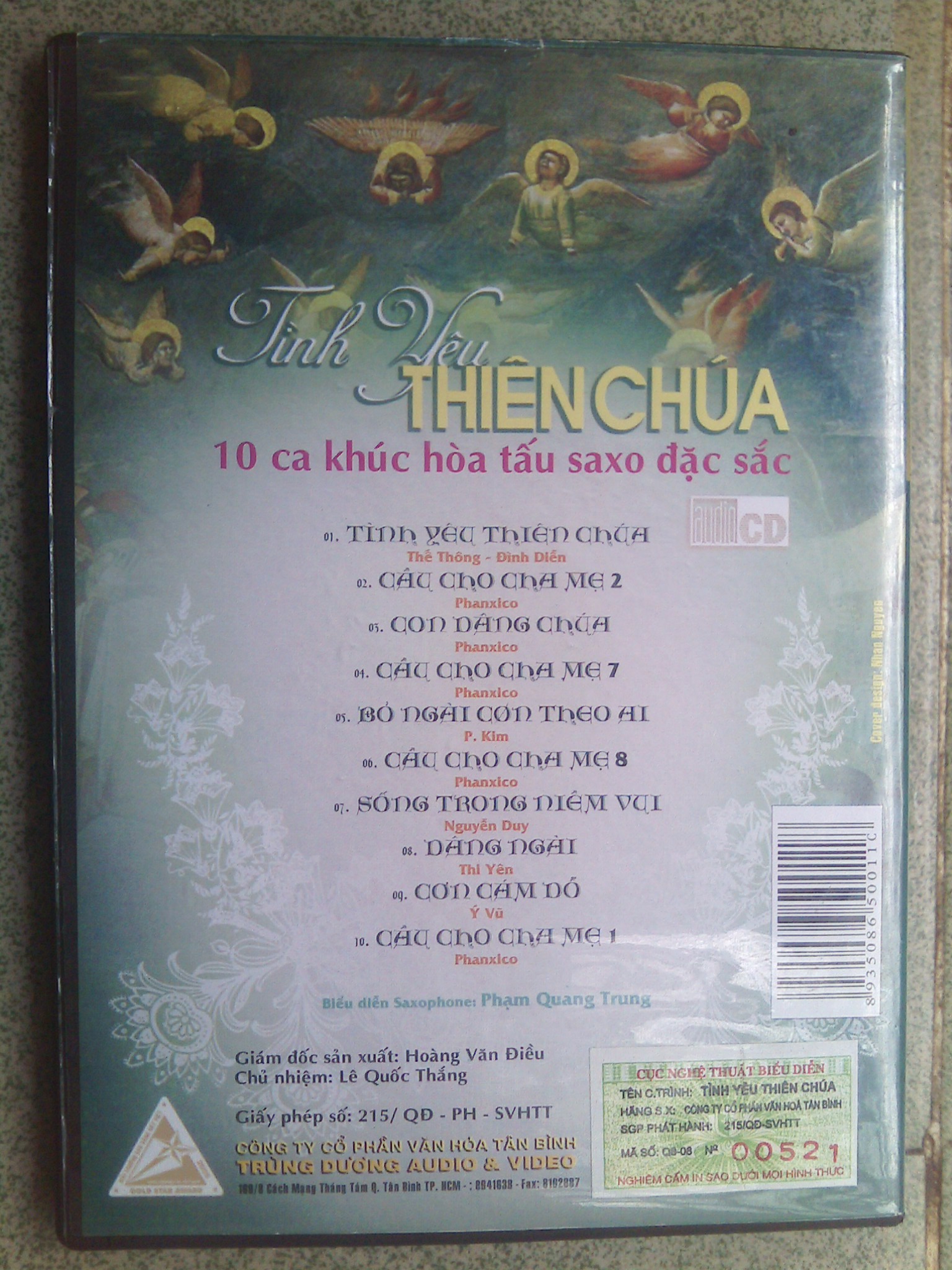 Trùng Dương CD - Tình Yêu Thiên Chúa - Phạm Quang Trung