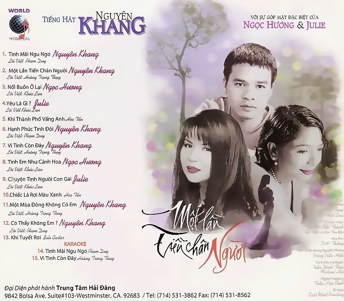 World CD - Một Lần Tiễn Chân Người - Nguyên Khang