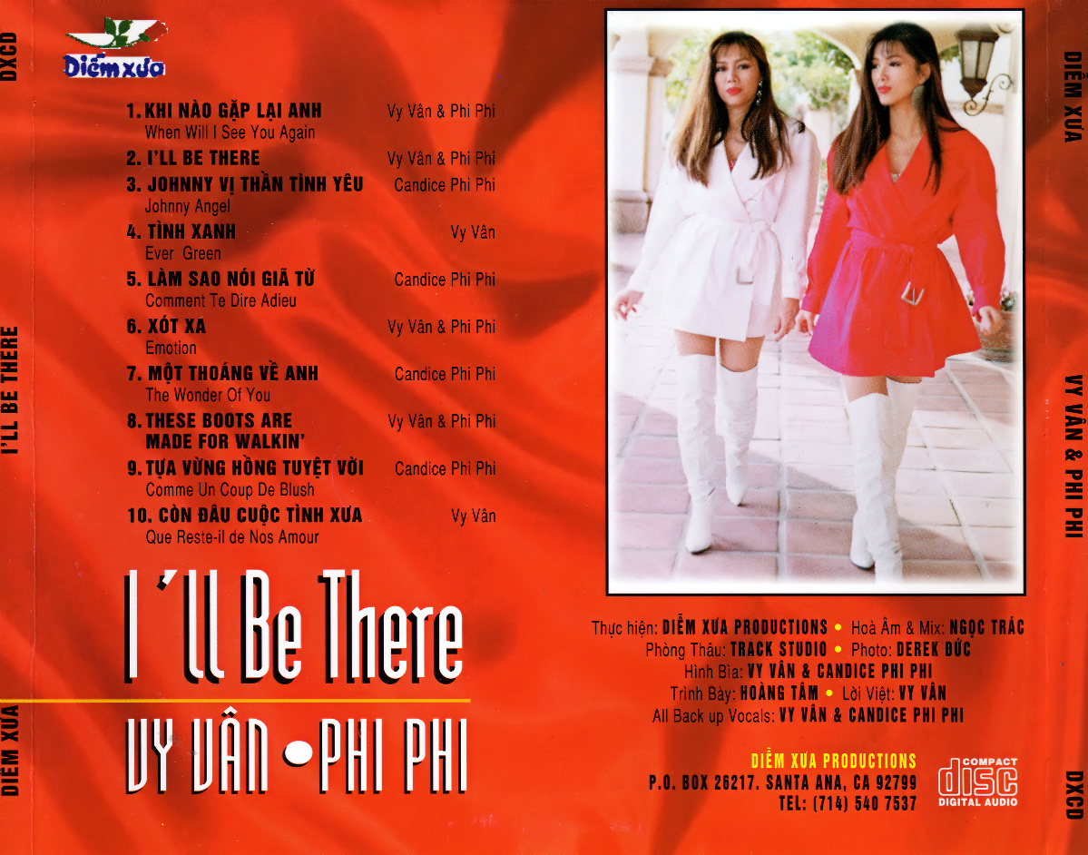 Diễm Xưa CD065 - I'll Be There - Vy Vân & Phi Phi